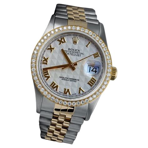 Rolex Datejust 36 cadran noir avec diamants 